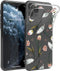 iMoshion Design voor de iPhone 11 Pro hoesje - Bloem - Roze / Groen