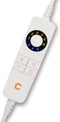 Cresta Care KTS170 1P Elektrische Warmtedeken 100 watt - 150 x 80 cm - extra voetenwarmte - timer 2,4,6 uur - cosy fleece