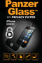 PanzerGlass P1010 - Screenprotector - Privacy - iPhone 5/5s/5c