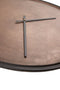 Light & Living - Klok ALIZE - 72x1.5x72cm - Brons