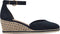 Tamaris Espadrilles - Platte sandalen - Klittenbandsluiting - Blauw - Maat 40