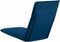 vidaXL - Ligstoel - inklapbaar - oxford - stof - marineblauw