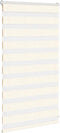 vidaXL - Zebra - rolgordijn - 75x100 - cm - stofbreedte - 70,9 - cm - marmerbeige