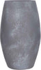 Mica Decorations Vaas Lester rond Lichtgrijs - H 50 x Ø 30 cm - Handgemaakt