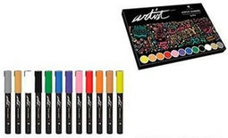 Set Viltstiften Alex Bog Artist Multicolour 4,5 mm 12 Onderdelen