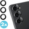 imoshion 2 Pack Camera lens protector| - Screenprotector Geschikt voor - |Samsung Galaxy S23, Samsung Galaxy S23 Plus| - |Zwart|