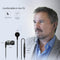E80C Bedrade Oordopjes met Microfoon HiFi Stereo Audiofiele Oortelefoon Geluidsisolerende in Ear Hoo