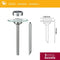 Paulmann Ufo - Solar LED-tuinspots - IP44 3000K - Edelstaal
