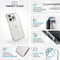 Speck Presidio Perfect Clear - Soft case - Microban - Apple iPhone 16 Pro