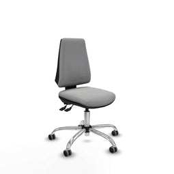 Piqueras y Crespo B00056G - Bureaustoel - Hoogteverstelbaar - Lichtgrijs