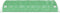 vidaXL - Tuinkas - met - stalen - frame - 50 - m² - 10x5x2,3 - m - groen