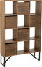 J-Line kast Lades - gerecycleerd hout - naturel