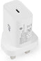 Nedis WCPD20W102WTUK - USB-C Wandlader - 20W Power Delivery - Wit