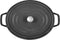 Staub cocotte - ovaal - 31 cm - grafietgrijs