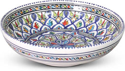 Safaary - Marokkaanse Schaal Blauw Ø 27 x 7cm