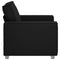 vidaXL - Zwarte - Faux - Leer - Zetel - - - 59 - cm