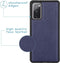 iMoshion Hoesje Geschikt voor Samsung Galaxy S20 FE Hoesje Met Pasjeshouder - iMoshion Luxe Portemonnee - Donkerblauw