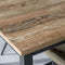 D - Livingfurn - e Eetkamertafel Montreal - U-Pot - Teakhout - 240x100 cm - Bruin