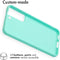 iMoshion Hoesje Geschikt voor Samsung Galaxy S22 Hoesje Siliconen - iMoshion Color Backcover - Mintgroen