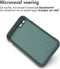 iMoshion Hoesje Geschikt voor iPhone SE (2022) / SE (2020) / 8 / 7 Hoesje Siliconen - iMoshion EasyGrip Backcover - Donkergroen