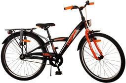Volare Thombike - Kinderfiets 24 inch - Zwart Oranje - Jongens