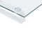 vidaXL - Monitorstandaard - 60x20x8 - cm - gehard - glas - en - metaal - wit
