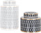 Richmond Pot Elin klein (Black/white)