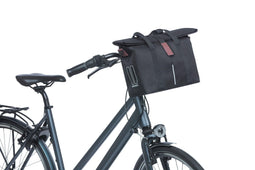 Basil City - Fietshandtas MIK-KF-hook - Waterafstotend - Zwart - 9-11L