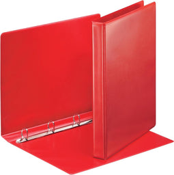 Esselte Essentials Panorama A4 Ringband - Rugbreedte van 38mm - Capaciteit van 180 Vel - Rood