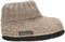 Bergstein Cozy - Unisex sloffen 100% scheerwol - Beige