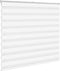 vidaXL - Zebra - Blind - 155x100 - cm - stofbreedte - 150,9 - cm - polyester - wit