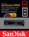 SanDisk Cruzer Extreme Pro - USB Stick 256 GB - Stootvast - Zwart