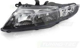 Koplamp links - voor Honda Civic VIII 2006-2008 hatchback - TYC - chroom