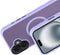 Mobiparts iPhone 16 Plus - Hardcover - MagSafe Compatible - Satin Lila