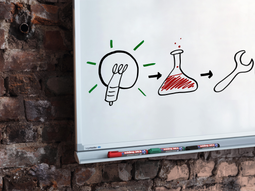 edding 363/4 S boardmarker set - zwart, rood, blauw, groen - beitelpunt 1-5mm - geschikt voor whiteboard en flipchart