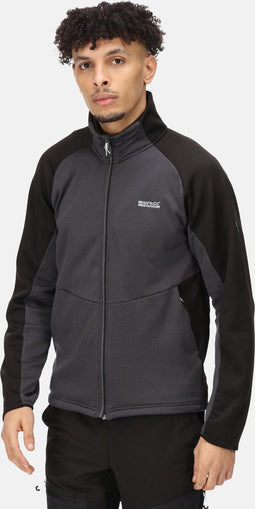 Regatta Highton III outdoorjack heren donkergrijs/zwart maat 3XL