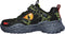 Skechers Skech-O-Saurus - Jongens Sneakers - Gore & Strap met Dinosaur Details - Black/Lime - Maat 32