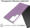 iMoshion Hoesje Geschikt voor Samsung Galaxy S23 Ultra Hoesje Siliconen - iMoshion Design hoesje - Paars / Floral Purple