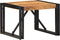 vidaXL - Salontafel - 50x50x35 - cm - massief - acaciahout