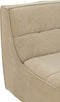 J-Line sofa grid - populierenhout/schuim - donkerbeige