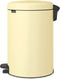 Brabantia NewIcon - Pedaalemmer - 20 liter - Mellow Yellow