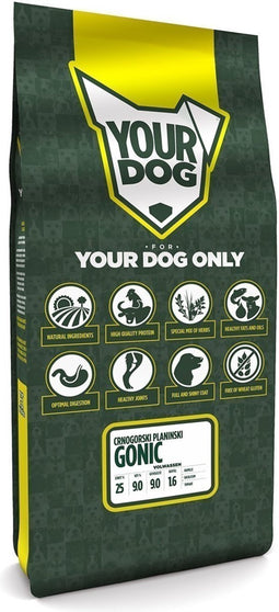 Yourdog Crnogorski planinski gonic Rasspecifiek Adult Hondenvoer 12kg | Hondenbrokken