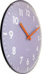 Wandklok 35cm Koepelglazen Lens - Stil - Lavendel - Glas - NeXtime 'Duomo'