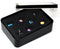 Dobbelst.Set - Metaal - 7-delige D4/D6/D8/D10/D10-00/D12/D20 - Regenboog