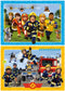 Ravensburger puzzel Brandweerman Sam - Twee puzzels - 12 stukjes - kinderpuzzel