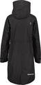 Didriksons Ilma WNS Parka - Dames Outdoorjas - Waterdicht Ademend - Zwart (2023)