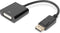 Digitus 0.15m - DisplayPort/DVI-I - Zwart