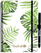 Bambook Tropical uitwisbaar notitieboek - A5 - Pagina's: Blanco & Gelinieerd - Duurzaam, herbruikbaar whiteboard schrift - Met 1 gratis stift