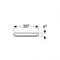 Geberit 300 Basic closetzitting met deksel met softclose topfix wit