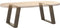 vidaXL - Salontafelpoten - 2 - st - U-vormig - 60x(42-43) - cm - staal - naturel